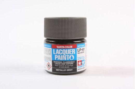 Tamiya LP-61 Gris Métal - Tamiya 82161, Peinture laque
