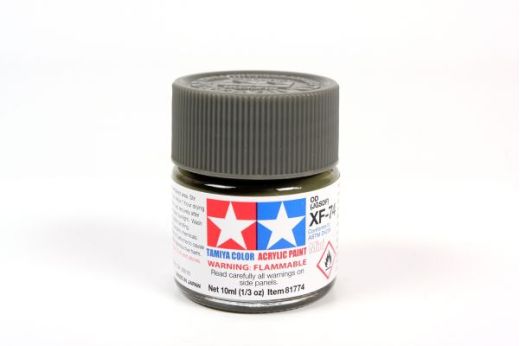 Tamiya 81774 - XF74 Olive drab JGSD mat : Peinture acrylique