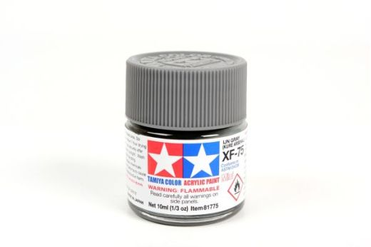 Tamiya 81775 - XF75 Gris Marine mat : Peinture acrylique