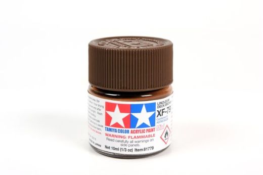 Tamiya 81779 - XF79 Brun Linoléum : Peinture acrylique