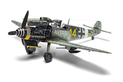 Maquette avion militaire : Messerschmitt Bf109G-5/G-6 1/24 - Airfix A17003