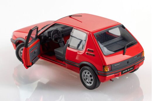 Maquette voiture de collection : Peugeot 205 GTI 1/24 - Heller 82705