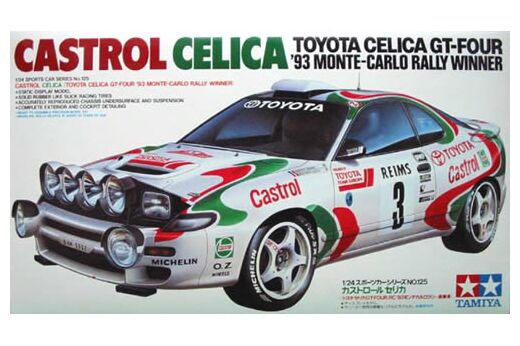 Maquette Toyota celica '93 monte-carl 1/24 - Tamiya 24125