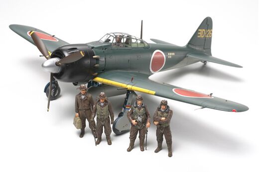 Maquette avion A6M5/5a Zero Model 52 - Tamiya 61103 Pearl Harborg