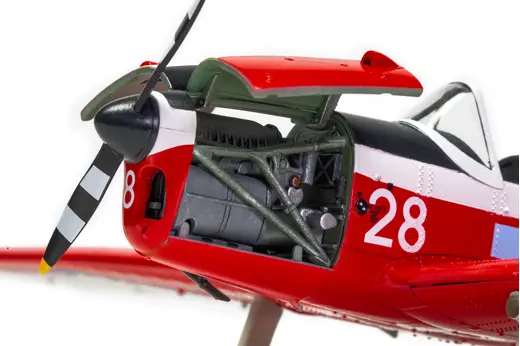 Maquette d'avion d'entrainement : De Havilland Chipmunk T.10 1/48 - Airfix 04105