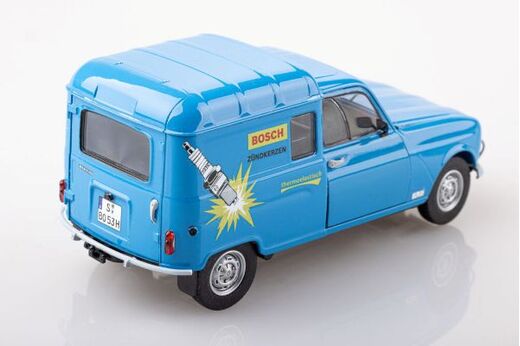 Maquette voiture de collection : Starter set : Renault 4 Fourgonnette F4 1/24 - Heller 58700