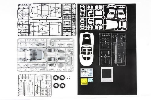 Maquette voiture de collection : Mercedes-Benz 300SL - 1/24 - Tamiya 24338