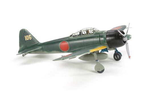Maquette avion militaire : A6M3/3A Zero Fighter - 1/48 - Tamiya 61108