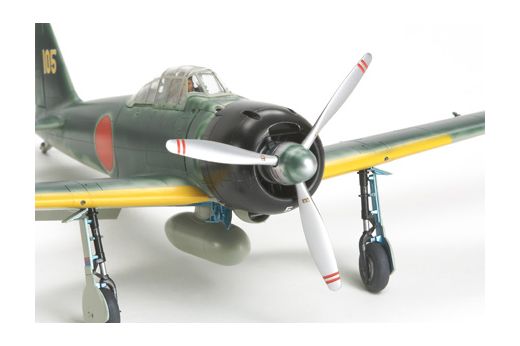 Maquette avion militaire : A6M3/3A Zero Fighter - 1/48 - Tamiya 61108