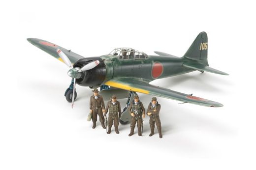 Maquette avion militaire : A6M3/3A Zero Fighter - 1/48 - Tamiya 61108