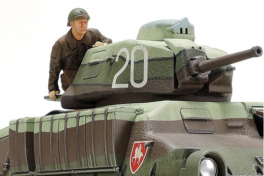 Maquette char d'assaut : Char Somua S35 - 1/35 - Tamiya 35344