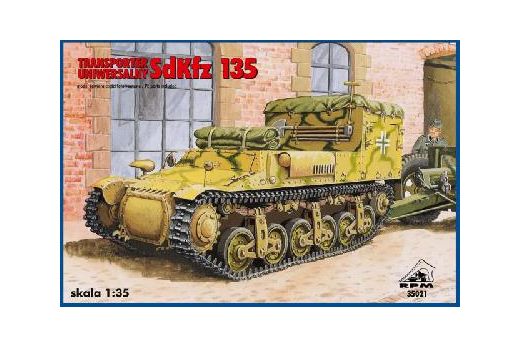 Maquette véhicule militaire - SDKFZ 135 "LORRAINE SCHLEPPER" - 1/72 - RPM 35021