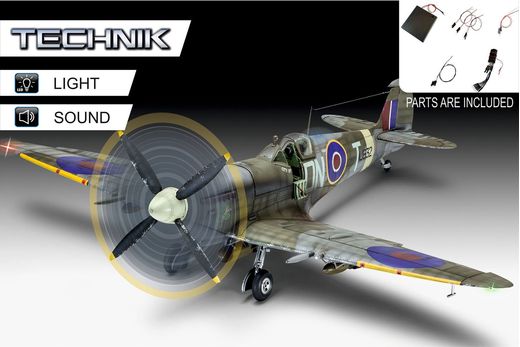 Maquette avion : Supermarine Spitfire Mk.IXc - 1:32 - Revell 0457, 457 - france-maquette.fr