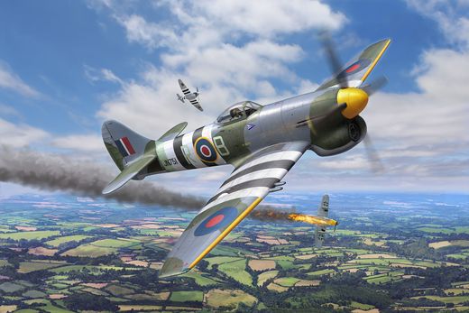 Maquette avion : Hawker Tempest V - 1:32 - Revell 03851, 3851 - france-maquette.fr