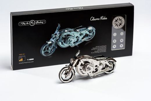 Kit de construction mécanique en métal - Chrome Rider – TimeForMachine 38025