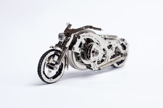 Kit de construction mécanique en métal - Chrome Rider – TimeForMachine 38025