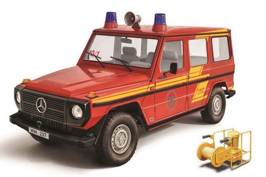 Maquette voiture : Mercedes G 230 Pompiers ‐ 1/24 - Italeri 3663 03663