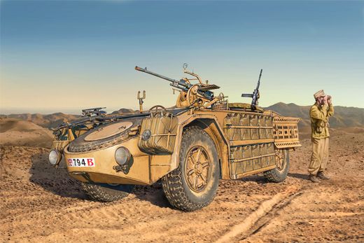 Maquette blindé italien : AS 42 Sahariana 1/35 - Italeri 6530