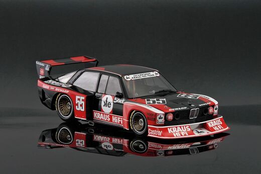Maquette voiture plastique : BMW 320 E21 Turbo Gr.5 1980 DRM Zolder Westphalia Cup Winner 1/24 - Beemax 24028
