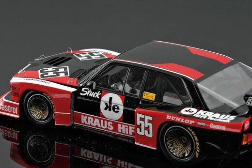 Maquette voiture plastique : BMW 320 E21 Turbo Gr.5 1980 DRM Zolder Westphalia Cup Winner 1/24 - Beemax 24028