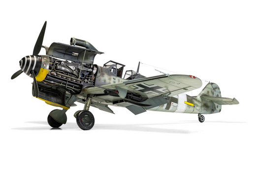 Maquette avion militaire : Messerschmitt Bf109G-5/G-6 1/24 - Airfix A17003
