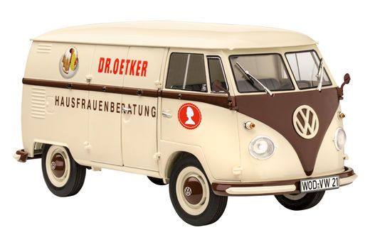Maquette voiture : Volkswagen T1 Dr. Oetker - 1:24 - Revell 07677, 7677