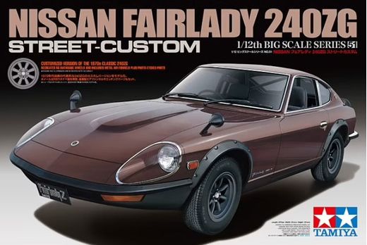 Maquette voiture : Nissan Fairlady 240ZG SC 1/12 - Tamiya 12051