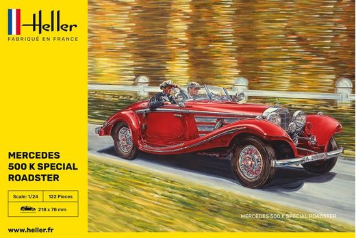 Maquette voiture : 500K Special Roadster 1/24 - Heller 80710