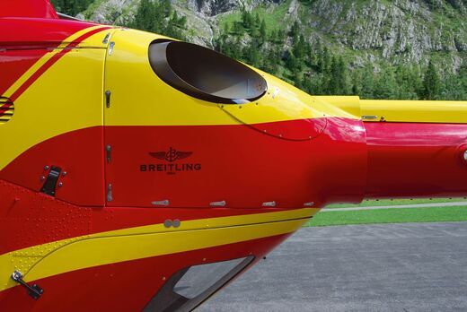 Maquette hélicoptère de transport : Starter kit Airbus EC135 Air-Glaciers - 1/72 - Revell 74986