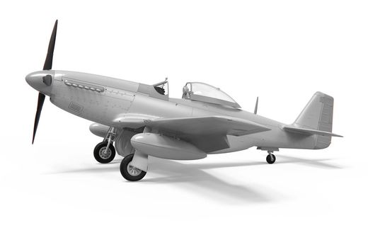 Maquette d'avion militaire : North American P-51D Mustang - 1/48 - Airfix 05138 5138