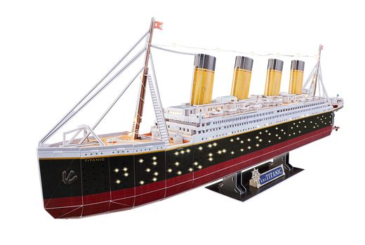 Maquette Puzzle 3D : RMS Titanic Led - Revell 0154, 154