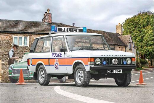 Maquette voiture : Range Rover Police 1/24 - Italeri 93661