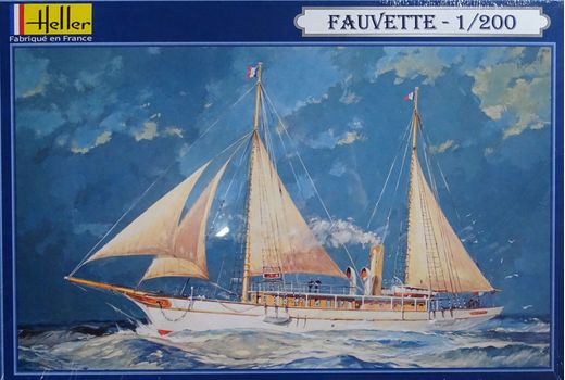 Maquette bateau : Voilier Fauvette - 1/200 - Heller 80612