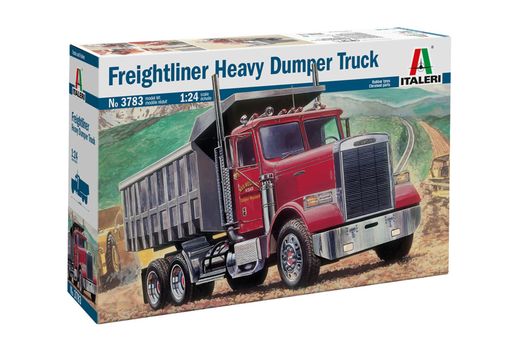 Maquette camion : Porteur Benne Freightliner 1/24 - Italeri 3783