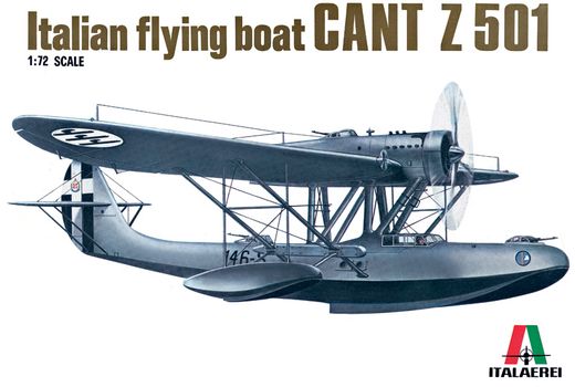 Maquette hydravion CANT. Z. 501 1/72 - Italeri 112