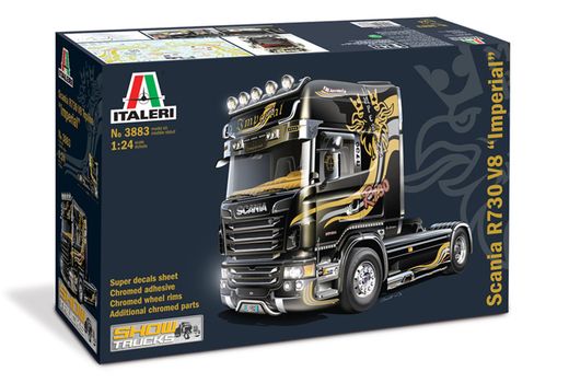 Maquette camion : Scania R730 V8 Topline “Imperial” - 1:24 - Italeri 03883 3883