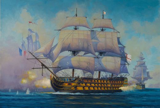 Maquette de voilier : HMS Victory - 1:450 - Revell 05819