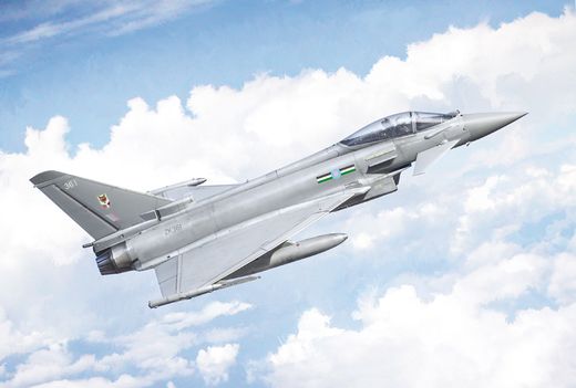 Maquette avion militaire : EF‐2000 Typhoon RAF - 1:72 - Italeri 1457 01457