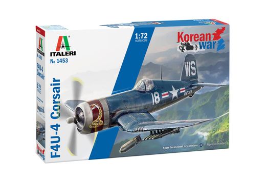 Boîte maquette avion américain : Vought F4U-4B Corsair - 1:72 - Italeri 01453 1453