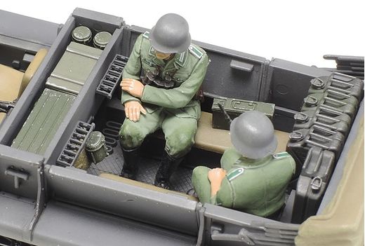 Maquette char militaire : Half‐Track Sd.Kfz.10 - 1/35 - Tamiya 37016