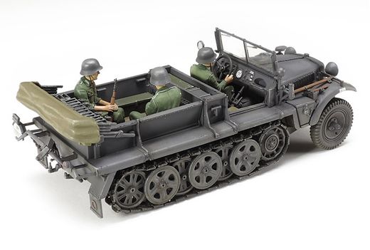 Maquette char militaire : Half‐Track Sd.Kfz.10 - 1/35 - Tamiya 37016