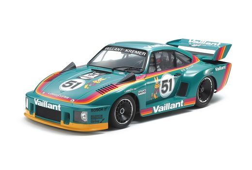 Maquette voiture de course : Porsche 935 Vaillant 1/20 - Tamiya 20071