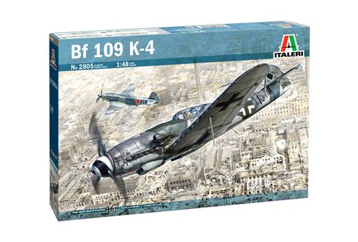 Maquette avion militaire : Bf 109 K-4 - 1/48 - Italeri 02805 2805