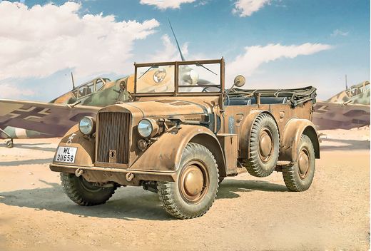 Maquette militaire : KFZ.12 Horch Type 40 1/35 - Italeri 6597