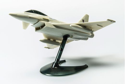 Quick Build - Maquette avion militaire : Eurofighter Typhoon - Airfix J6002