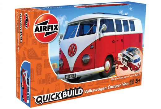 Quick Build - Maquette voiture : Volkswagen Camper Van - Airfix J6017