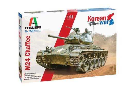 Maquette militaire : M24 Chaffee « Guerre de Corée » - 1/35 - Italeri 6587 06587
