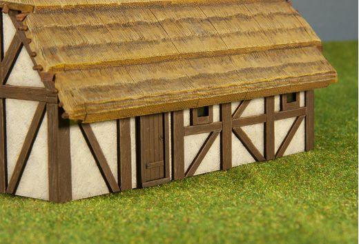 Maquette historique : Maison toit de chaume 1/72 - Zvezda 8532