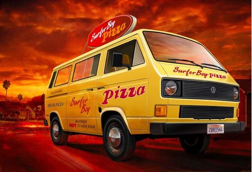 Maquette automobile : VW T3 Bus "Surfer Boy" Stranger Things 1/25 - Revell 07725 7725
