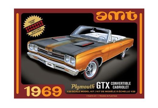 Maquette AMT - 1969 Plymouth GTX Convertible 1/25 - AMT 1137